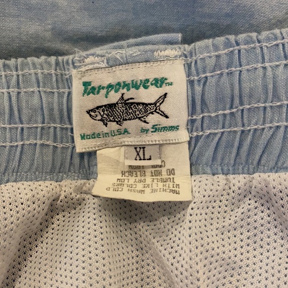 Simms Tarponwear Men’s Fishing Shorts Size XL - Picture 4 of 7